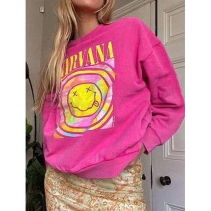 Nirvana Smiley Sweatshirt