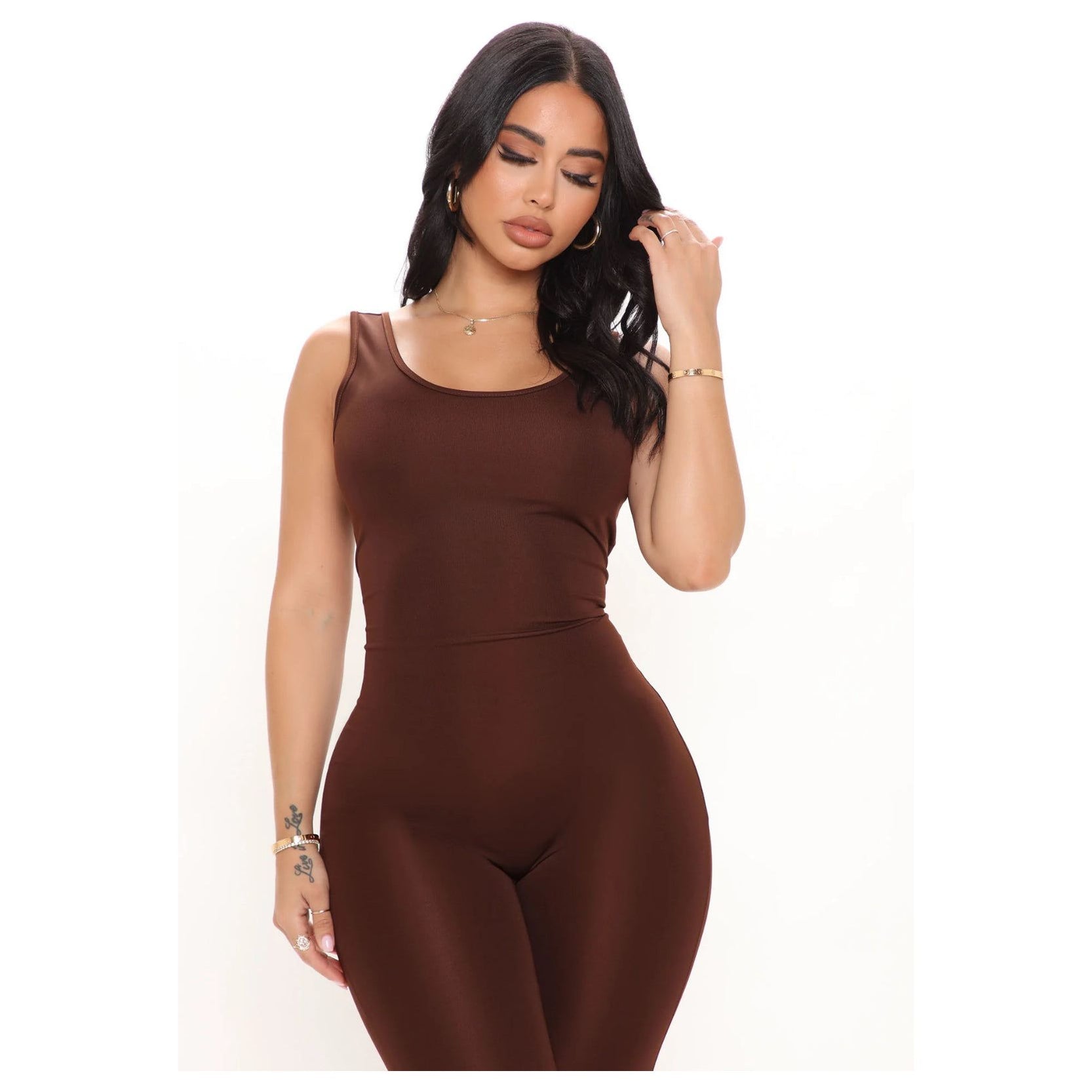 Sexy Bodycon Jumpsuit — Yellow Sub Trading 4696