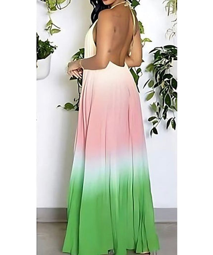 Sexy Backless Maxi Dress