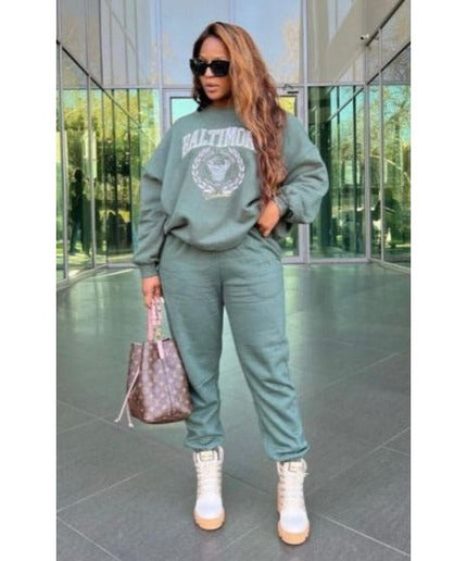 Casual Modern Tracksuits Set