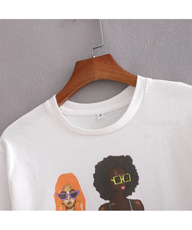 Character Print T-shirt