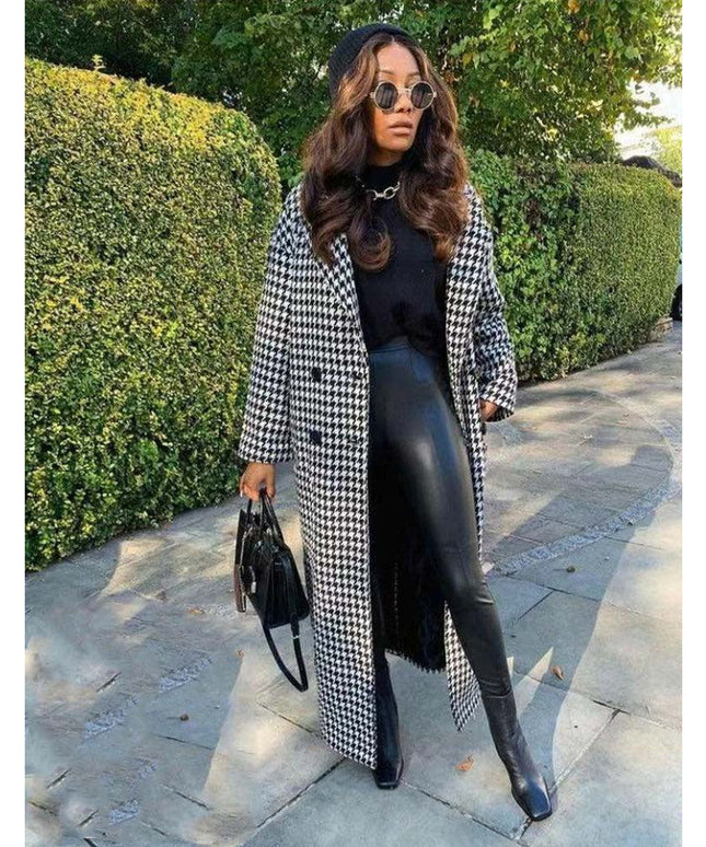 Houndstooth Coat