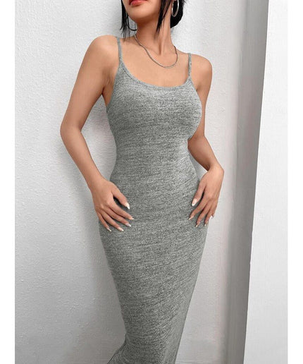 Side Slit Sexy Sleeveless Dress