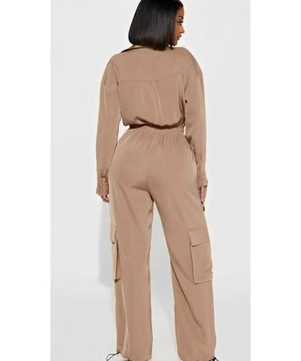 Vintage Cargo Jumpsuit