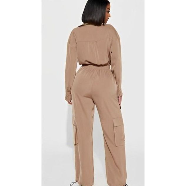 Vintage Cargo Jumpsuit