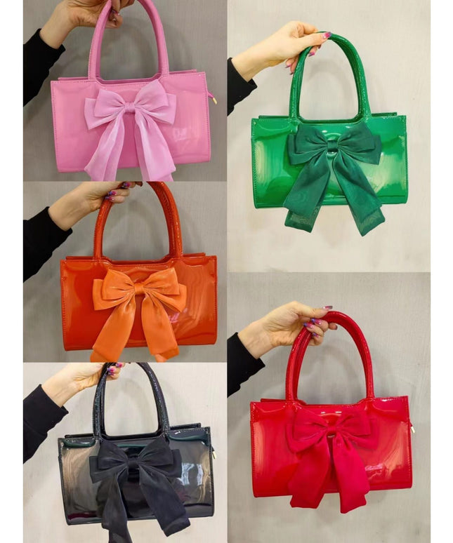 Classy Crossbody Bow Handbag