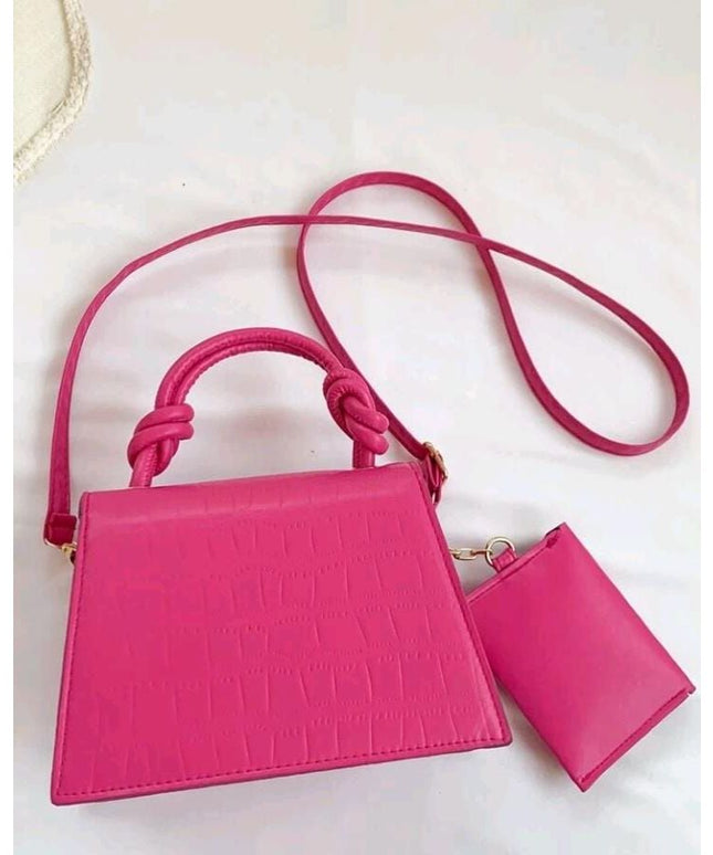 Portable Crossbody Flap Handbag