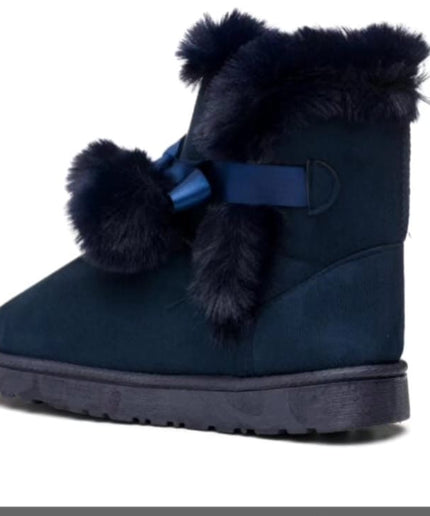 Warm Fur Cute Suede Winter Shoes