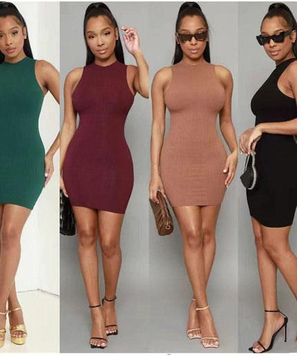 Sleeveless Mini Bodycon Dress