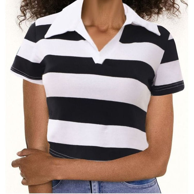 Short Sleeved Striped T-Shirt