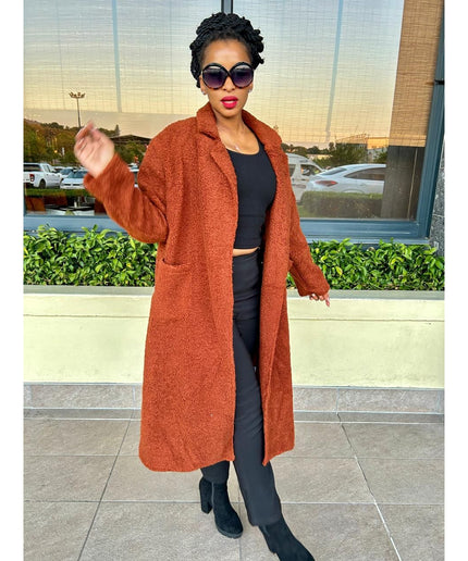 Vintage Woolen Long Coat