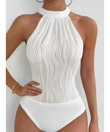 Turtleneck Sleeveless Bodysuit