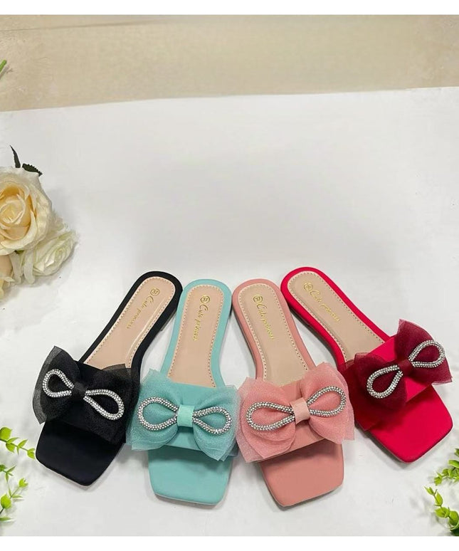 Casual Bowknot Flat Sandals