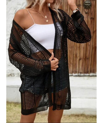 Knitted  Cover-Up Top