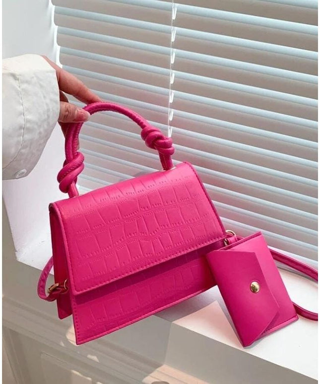 Portable Crossbody Flap Handbag