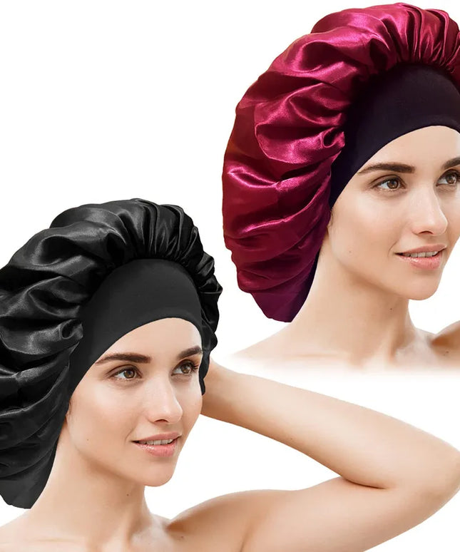 Satin Silk Bonnet Hat