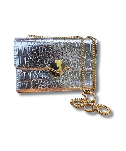 Glossy Crossbody Clutch Handbag