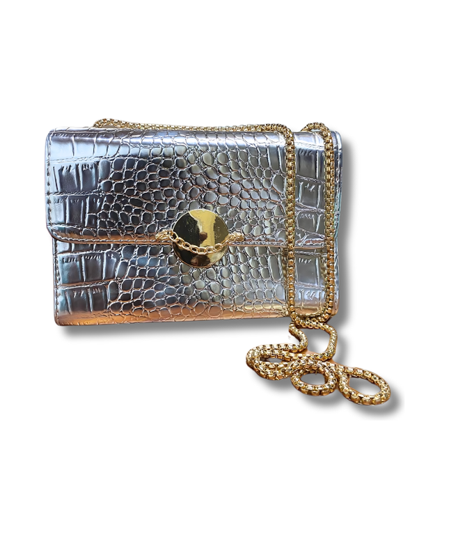 Glossy Crossbody Clutch Handbag