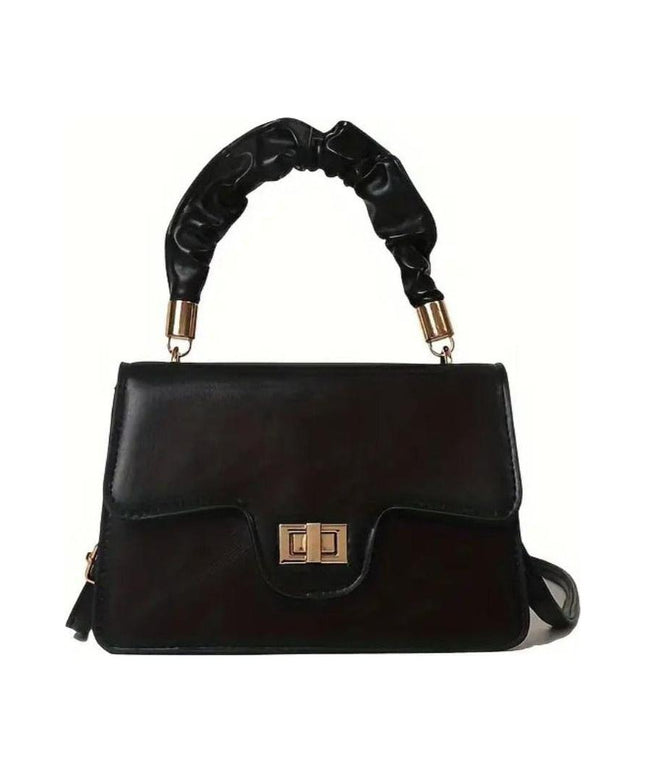 Portable Leather Crossbody Handbag