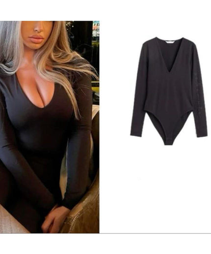 Long Sleeve Round Neck Bodysuit