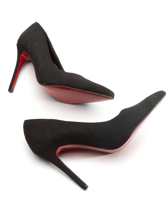 Red Sole Pointed High Heel