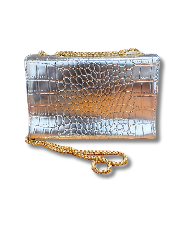 Glossy Crossbody Clutch Handbag