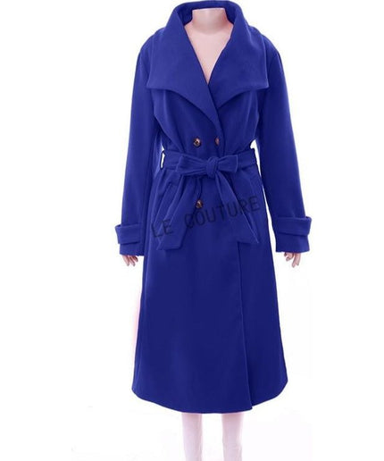 Vintage Turndown Collar Coat