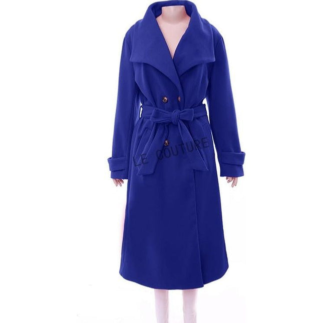 Vintage Turndown Collar Coat