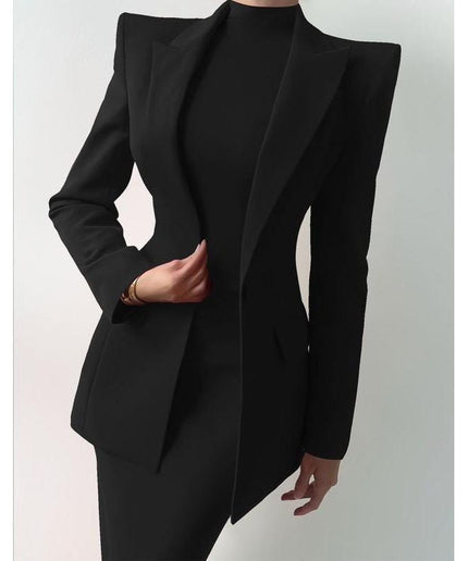 Long Sleeve Slim Fit Blazer