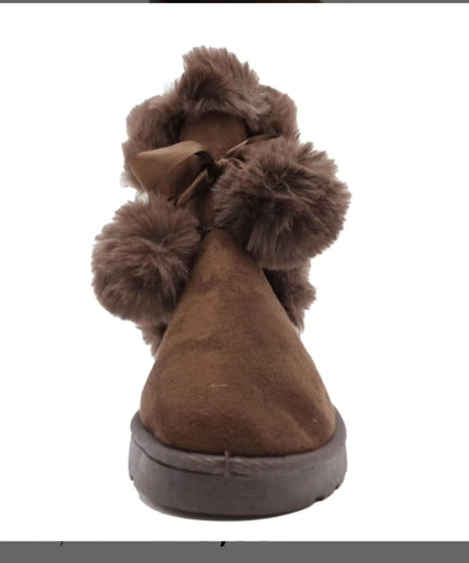 Warm Fur Cute Suede Winter Shoes