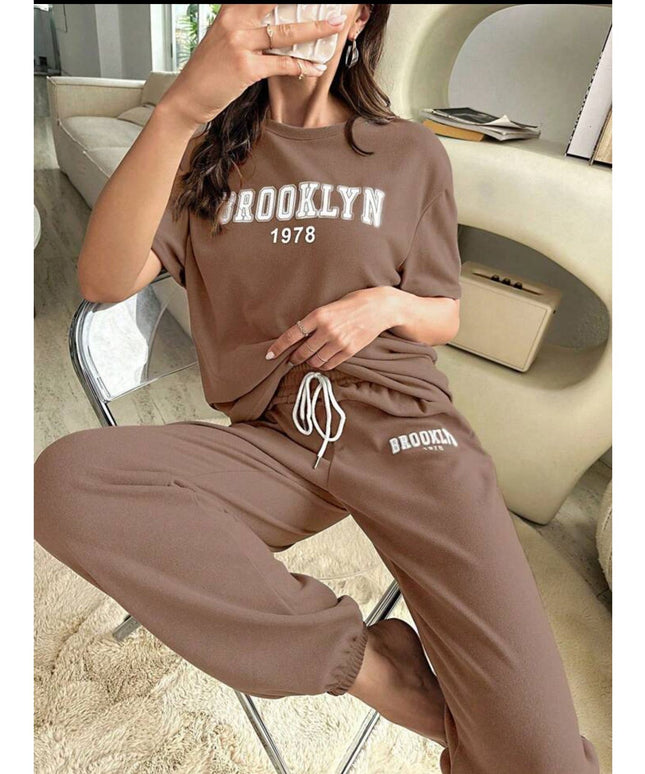 Brooklyn Tracksuit 2 Piece Set.