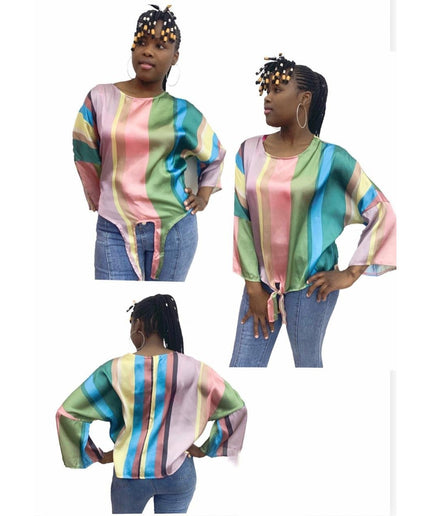 Multi Color Striped Top 