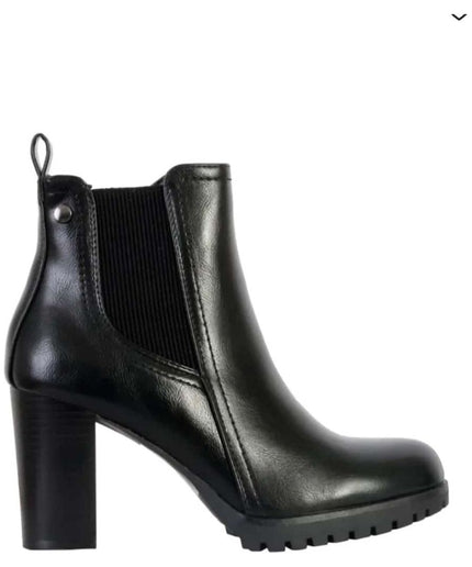 Ankle Stretchy Solid Color Boots