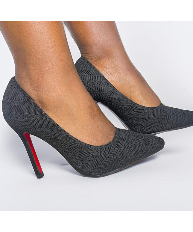 Red Sole Pointed High Heel