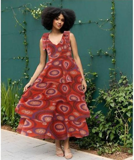 African print Maxi dress