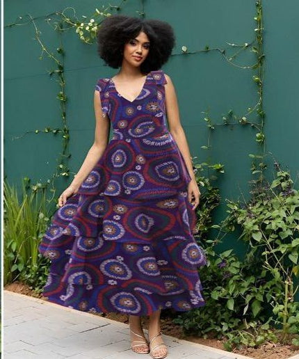 African print Maxi dress