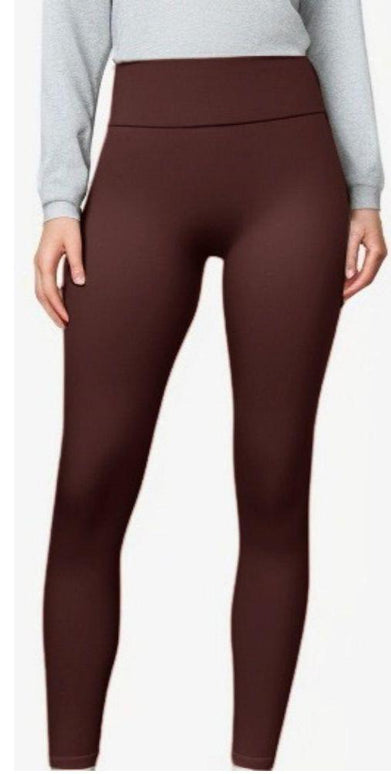 Plus Size High Rise Tummy Control Legging