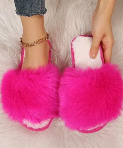 Fluffy Bedroom Slippers.