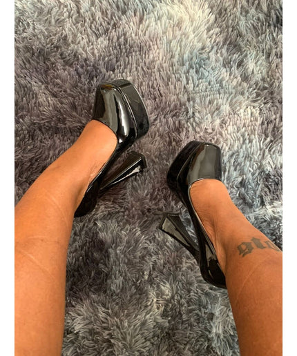 Square Toe Platform Heel7