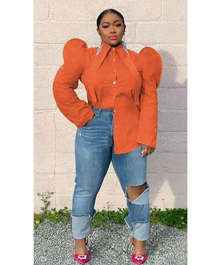 Puff Long Sleeve Blouse