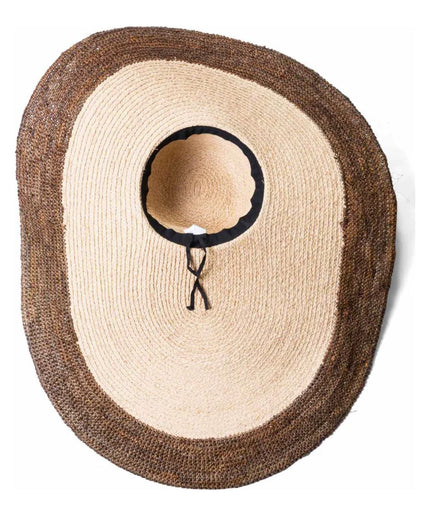 Natural Woven Straw Sun Hat