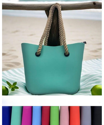 Plain Large Silicon Tote Bag