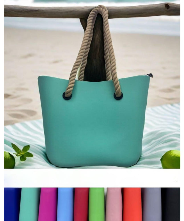 Plain Large Silicon Tote Bag