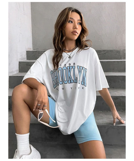 Brooklyn Tee & Biker Short Set