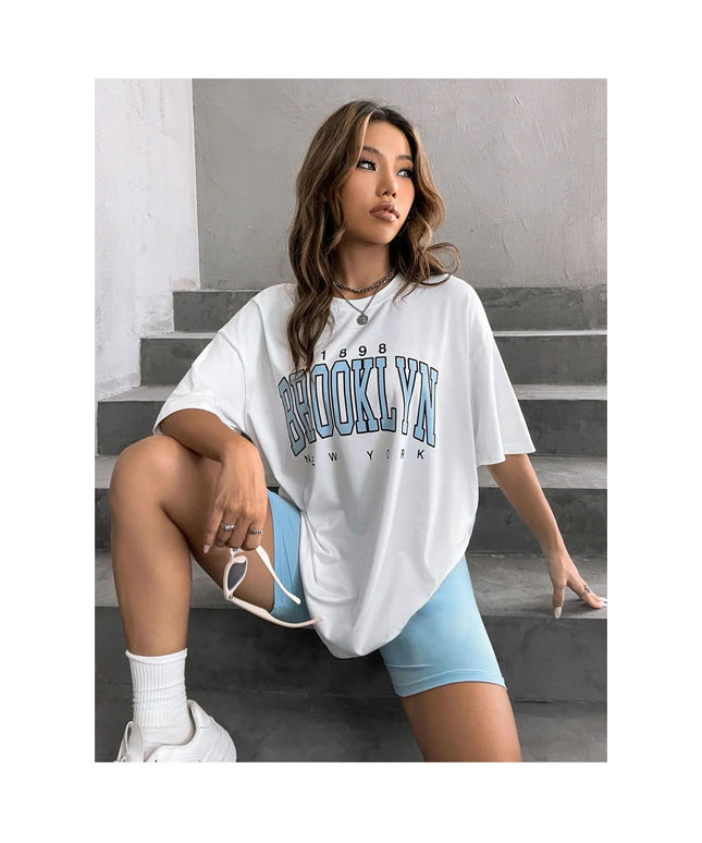 Brooklyn Tee & Biker Short Set