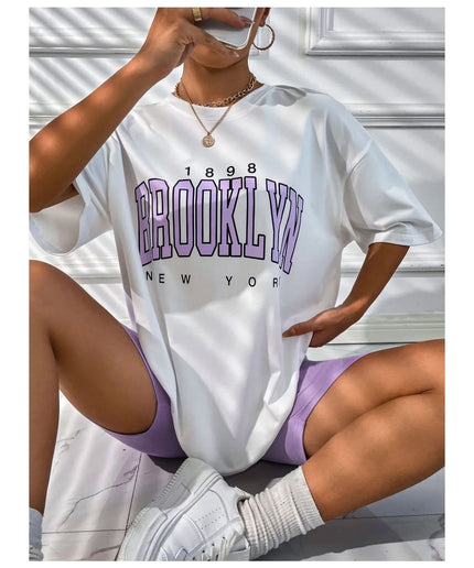 Brooklyn Tee & Biker Short Set