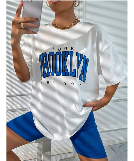 Brooklyn Tee & Biker Short Set