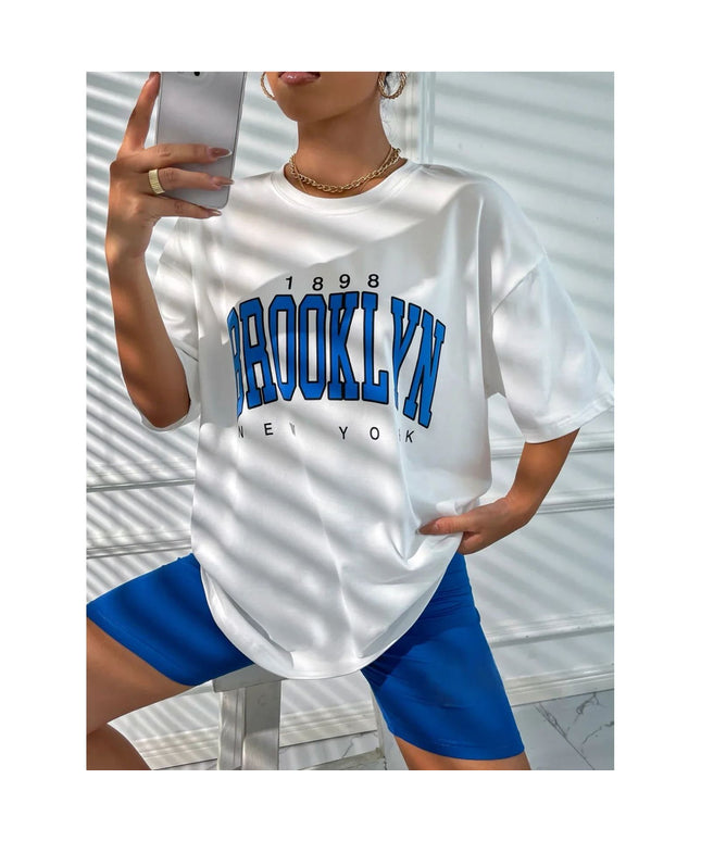 Brooklyn Tee & Biker Short Set