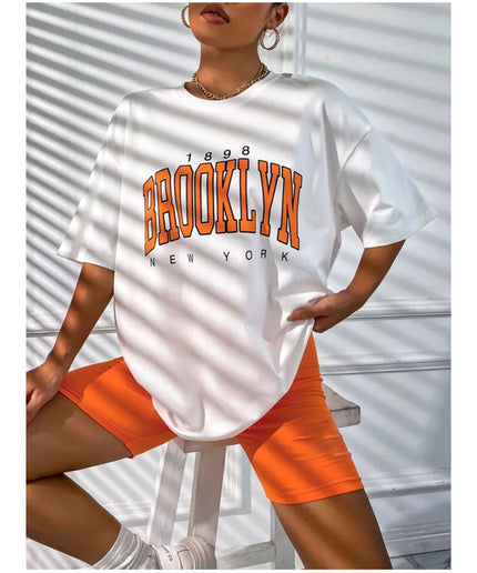 Brooklyn Tee & Biker Short Set