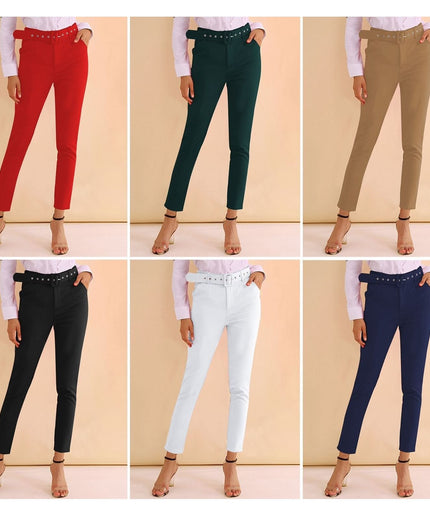 High Waisted skinny formal pants.